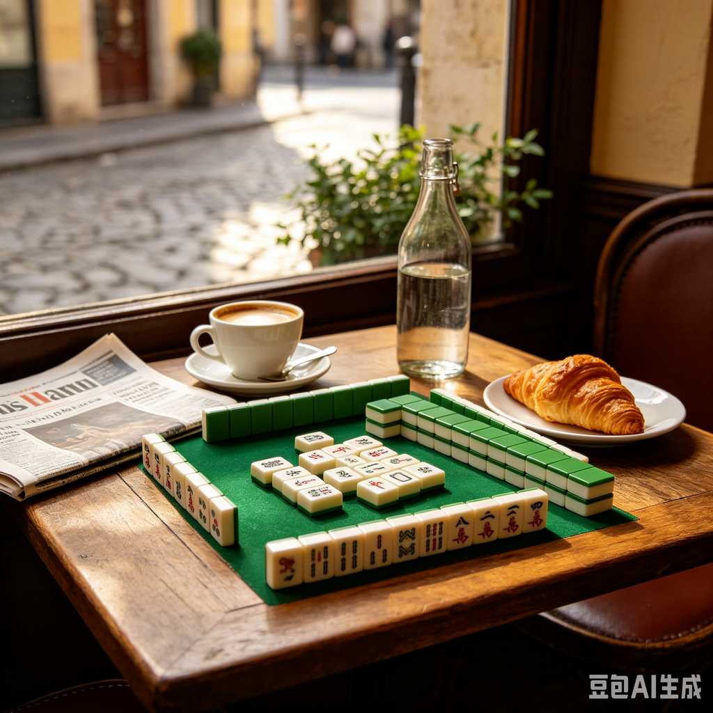 pink mahjong set