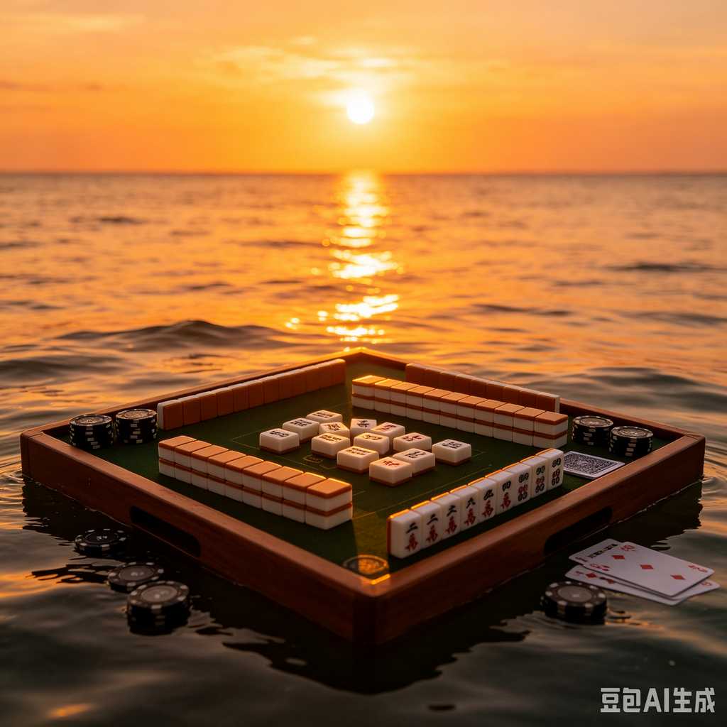 retro text mahjong tiles